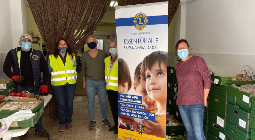 Read more about the article Der Lionsclub bei “Es Rebost” in Binissalem